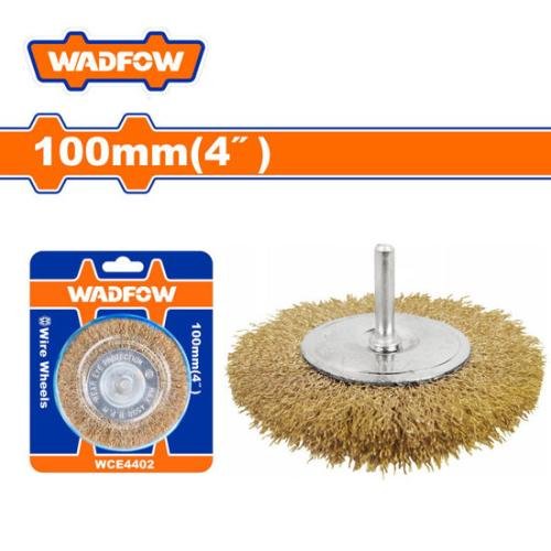 Brosse mtq plate à tige 100 WDF