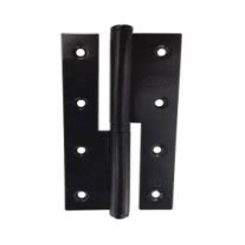 Paumelle inox 90 noir G DELIA 