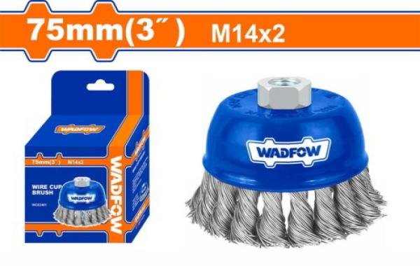 Brosse métallique torsadée 75 WDF