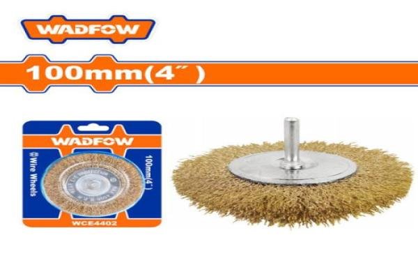 Brosse mtq plate à tige 100 WDF